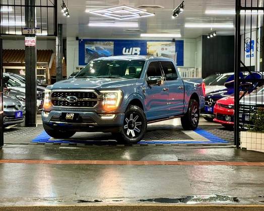 FORD F-150 5.0 V8 GASOLINA CD PLATINUM FX4 AUTOMÁTICO FORD F-150 5.0 V8 GASOLINA CD PLATINUM FX4 AUTOMÁTICO